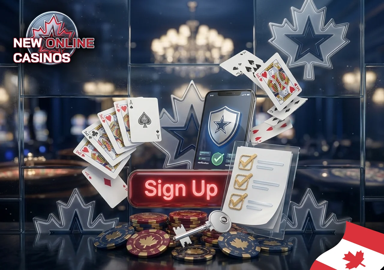 Step-by-step guide to signing up at a new Canadian online casino